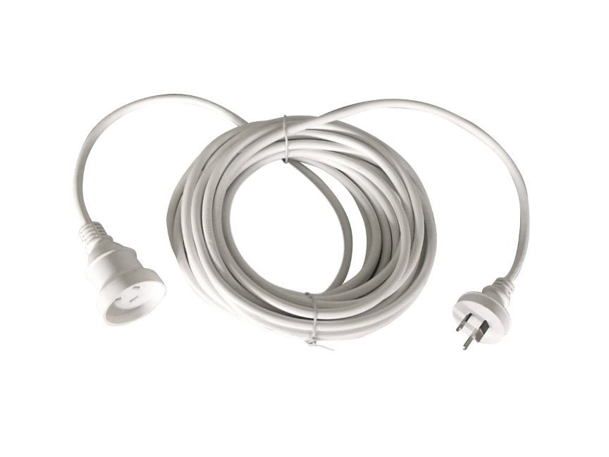 8Ware 10m AU Main Power Extension Cord Cable Lead 240V 3-Pin Male to Female 8Ware 10m AU Main Power Extension Cord Cable Lead 240V 3-Pin Male to Female
